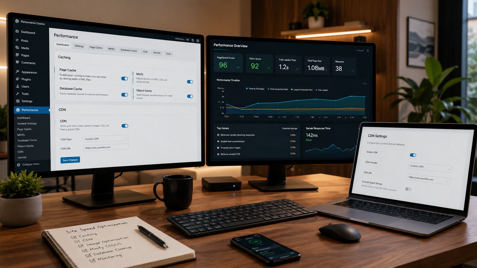 Top WordPress Plugins for Speed and Performance