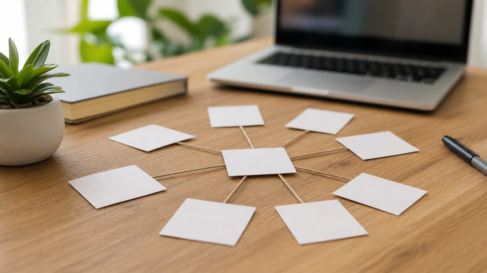 Professional WordPress publishing workspace representing How to Improve topic clusters Without Overcomplicating WordPress