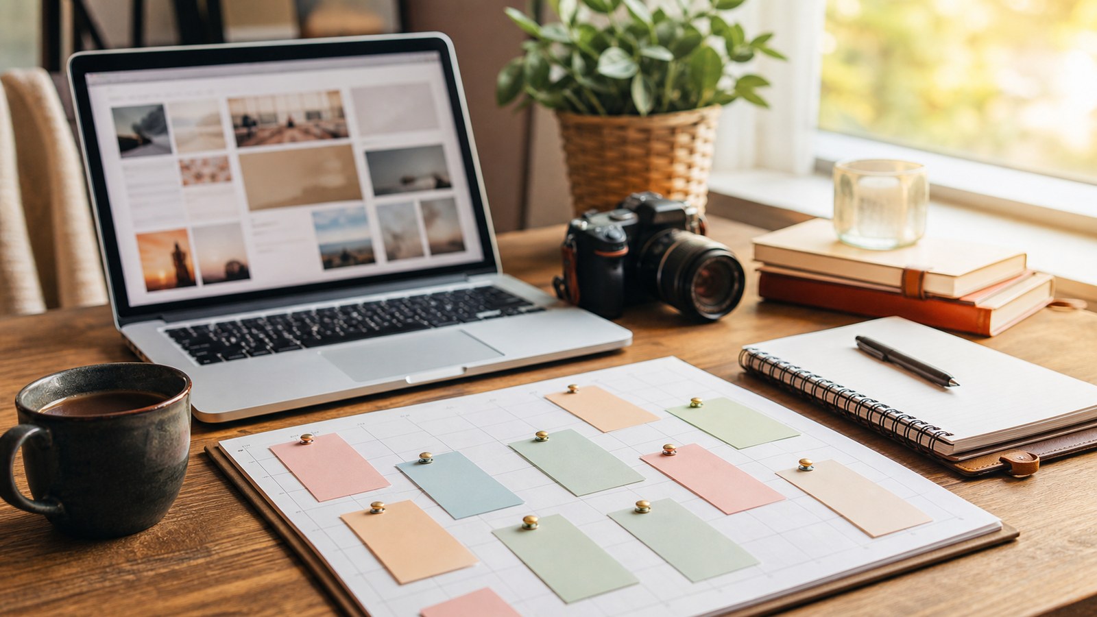 Professional WordPress publishing workspace representing How bloggers Can Win More Readers with content calendars