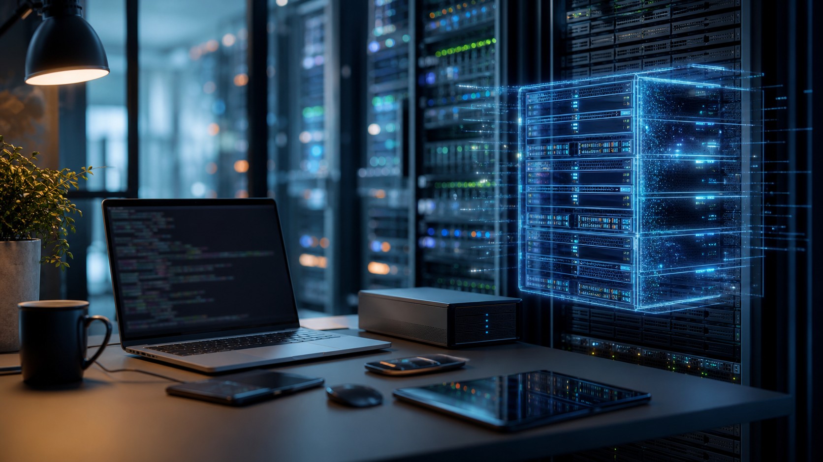 Professional WordPress workspace representing WordPress VPS hosting